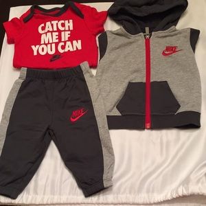 Baby boy sweatsuit set
